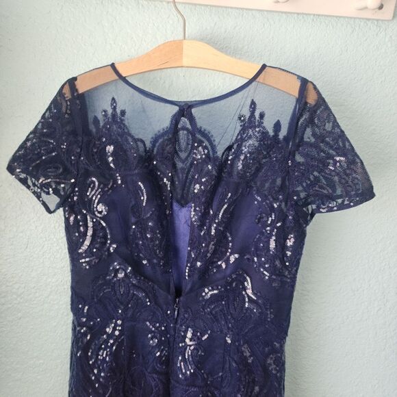 Chi chi London new with tags sequins cocktail formal midi dress - Picture 8 of 16